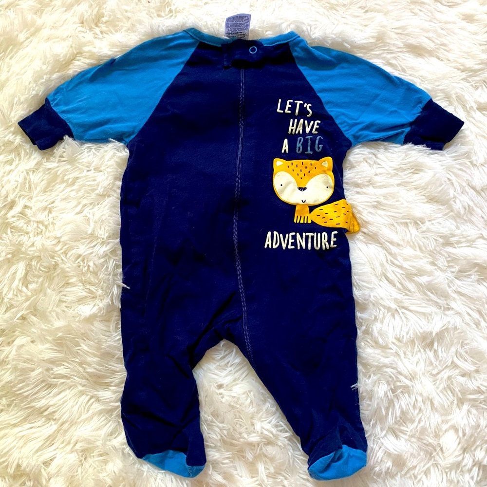 Gerber Newborn Boy Onepiece w/Feet